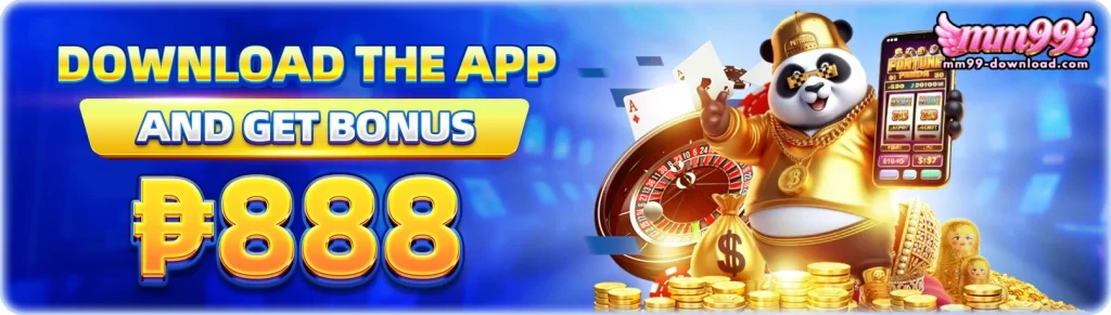 MM99 download page showing mobile app access and quick installation for online casino players
