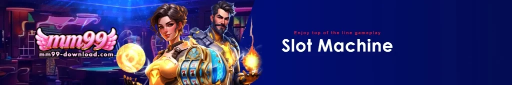 MM99 slot page displaying vibrant reels and immersive casino entertainment
